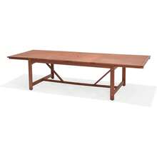 Midtown Concept Mesa de Comedor Extensible Leyland de Madera para Jardin y Exterior con Acabado de Teca - 1 - Ver 13