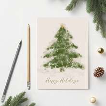 1/8pcs 10*14.5mm Retro Christmas Cards Set – Modern Holiday Greeting Cards With Envelopes, Vintage Tree Design Xmas Card Pack- For Loved Ones, Friends And Family Greeting Card Gift For Her Friend Daughter Mother Kids Gift