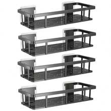 Bathroom And Toilet Non-Perforated Storage Rack, Wall-Mounted Bathroom, Toilet, Washbasin, Kitchen Storage Rack