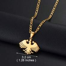 قلادة علم يونيسكس، مجوهرات نسر بتصميم جديد - متعدد الألوان - مشاهدة 7