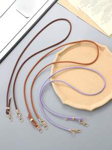Nueva cadena ajustable de cuerda trenzada para cruzar el Body, cadena de repuesto para bolsos, llaveros, cordón multiusos para teléfono