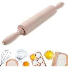 Rodillo De Madera Giratorio Para Amasar Pizza Pan - 1 - Ver 9