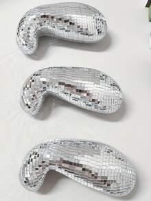 1 قطعة كرة ديسكو بأسلوب بوهيمي - مكسر ضوء ملون للكريسماس والأعراس وعيد الحب وغيرها - ديكور زجاجي معلق