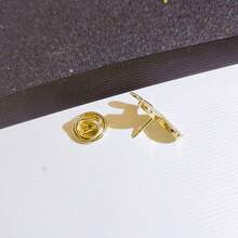 Mini Double Heart Brooch, Anti-Slip Collar Shirt Pins, Versatile Fashion Accessory Brooch Christmas Gift