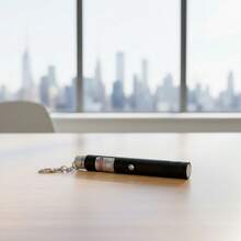 AGUILAMEX Bolígrafo Láser Clase III Recargable Verde Superpotente con Llavero de Gancho y Gorra de Estrella para Experimentos Diseños Jugar con Gatos Perros Mascotas Actividades Educativas y Lab Herramientas Hogar - Negro - Ver 3