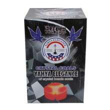 Yahya Elegance Hookah Crystal Charcoal 72ct - como en la foto - Ver 1