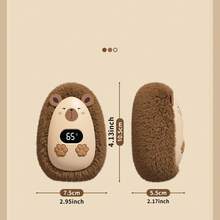 OBOVAY A New Plush Hand Warmer With Smart Digital Display And 3 Temperature Settings. It Heats Up In 5 Seconds And Is Charged Via USB. It Is Portable And Cute. It Is A Winter Gift And A Winter Accessory. It Is A Must-Have For Cold Weather. It Is A Comfortable Little Item. Christmas Gifts,Hand Warmers,Gifts For Men,Stocking Stuffers,Hand Warmers Rechargeable