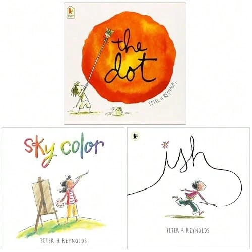 Peter H. Reynolds Creatrilogy Collection 3 Books Set (The Dot, Sky Colour And Ish) - Sets - View 1