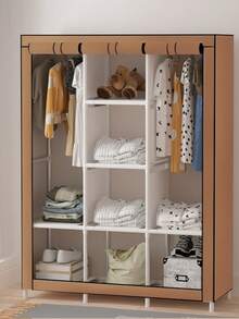 Foldable Wardrobe Clothes Organizer Decoteam - Cramelo - Xem 6