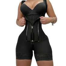 Post Tummy Shapers Women Fully Body Shaper Waist Trainer Firm High Compression Shapewear Reducing And Shaping - Black - View 14