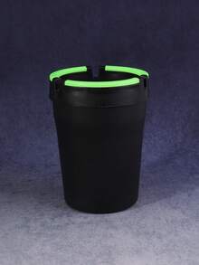 1pc Glow In The Dark Car Ashtray Cigarette Self-Extinguishing Cup Car Ash Holder Portable Truck Home Office PORTABLE ASHTRAY