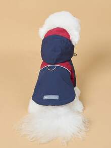Pet Coats & Jackets - Navy Blue - View 4