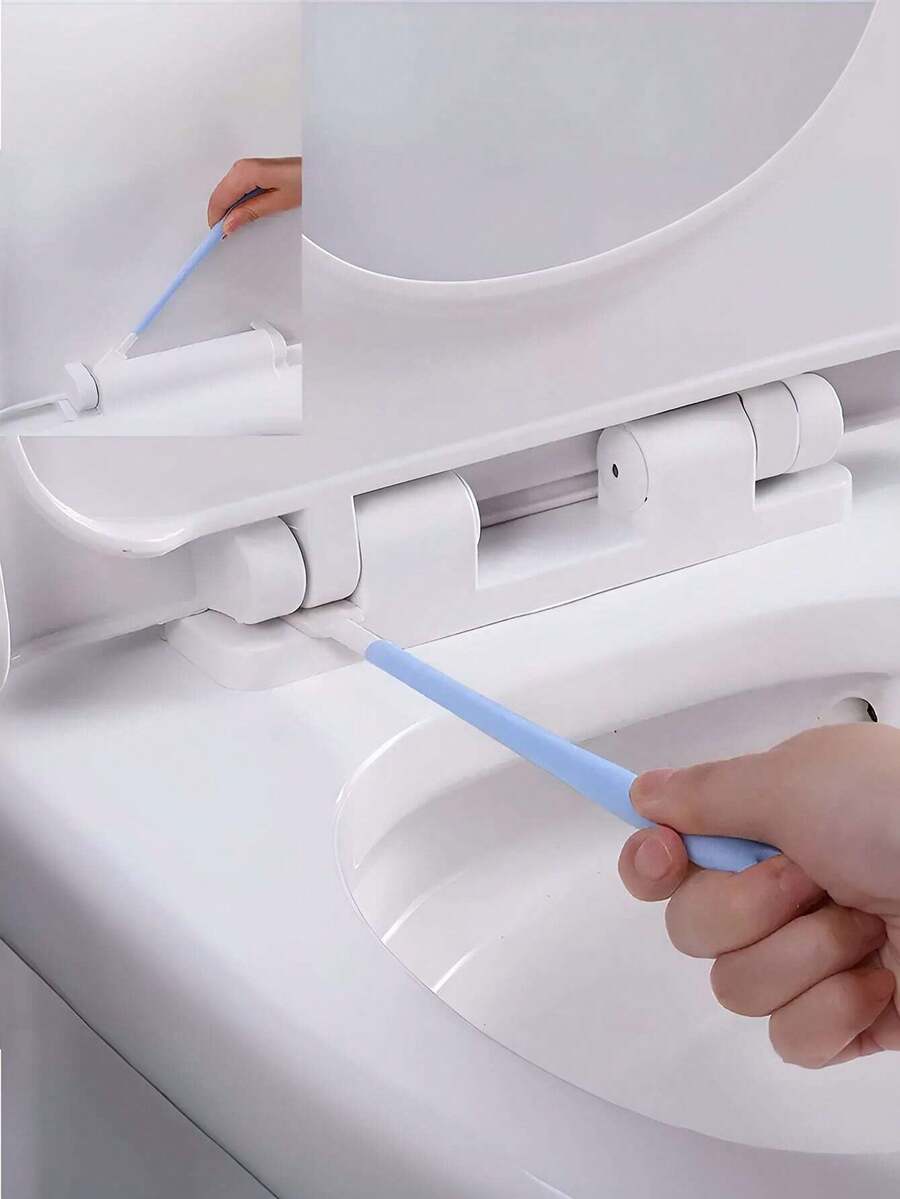 Toilet Brush Set, Crevice Cleaning, Includes A Toilet Crevice Brush And A Long-Handled Toilet Cleaning Brush For Deep Cleaning - A Hygienic, Efficient, And Easy-To-Use Household Toilet Cleaning Tool. During Packaging And Shipping, The Product May Experience Scratches, Minor Wear And Tear, Scrapes, Paint Peeling, Dirt, And Minor Color Bleeding, Which Will Not Affect Normal Use. - Multicolor - View 1