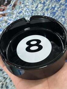 Elegant White Ceramic Ashtray - Round, Durable, Non-Electric - Ideal For Home, Parties, Birthdays, And Hotel Use - Perfect Luxury Gift For Men, Ashtrays For Outside Christmas Gifts.Christmas Decorations Home.Christmas Gifts