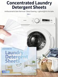 40 PIEZAS Hojas de lavandería ahorradores de espacio - Blanco, Fragancia duradera, Limpieza concentrada, Adecuado para limpieza comercial/Todo tipo de telas/Uso doméstico, Solución eficiente de lavandería Tabletas de limpieza de lavandería de múltiples efectos, Papel de burbujas de lavandería de múltiples efectos libre de líquido, Tabletas de lavandería portátiles concentradas, Eliminación potente de manchas, Adecuado para el hogar, dormitorio, viajes, escuela, hotel