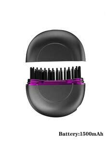 GENAI Mini Portable Wireless Hair Straightening Brush, Compact Negative Ion Hair Straightener, Long-Lasting Heated Brush, Lightweight & Compact, Anti-Scald Design, Up To 20 Minutes Usage After Full Charge - Multicolor - View 15