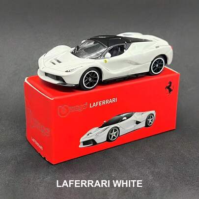 Burago 1:64 Scale  Series Alloy Diecast Car Model, Miniature Simulation Diecast Car, Collectible Mini Sports Car, Car Model Decor, Gift For Men On Birthday, New Year, Christmas