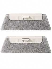 1pc Versatile Door & Window Track Cleaning Brush,Easy Grip Reusable,Groove Cleaner For Kitchens Bathrooms,Living Rooms, Ideal For Small Gaps & Frames,No Electricity Needed, Durable Plastic,Detachable Washable Head