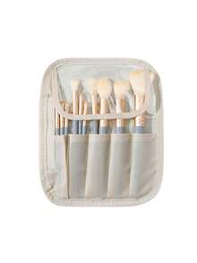 Borsa cosmetica in pelle PU per donna, alta capacità, portatile, di lusso, per celebrità online di alta gamma, borsa per cosmetici e articoli da toeletta, semplicità urbana, buona per conservare i cosmetici, aiuto per lo stoccaggio domestico