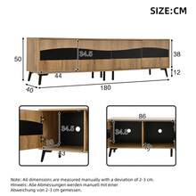 Television Stands & Entertainment Centers - Natural + Particle Board - View 8