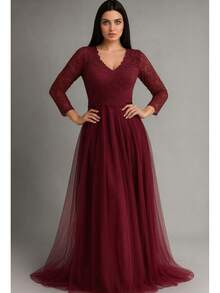 Women Dresses - Redwood - View 2