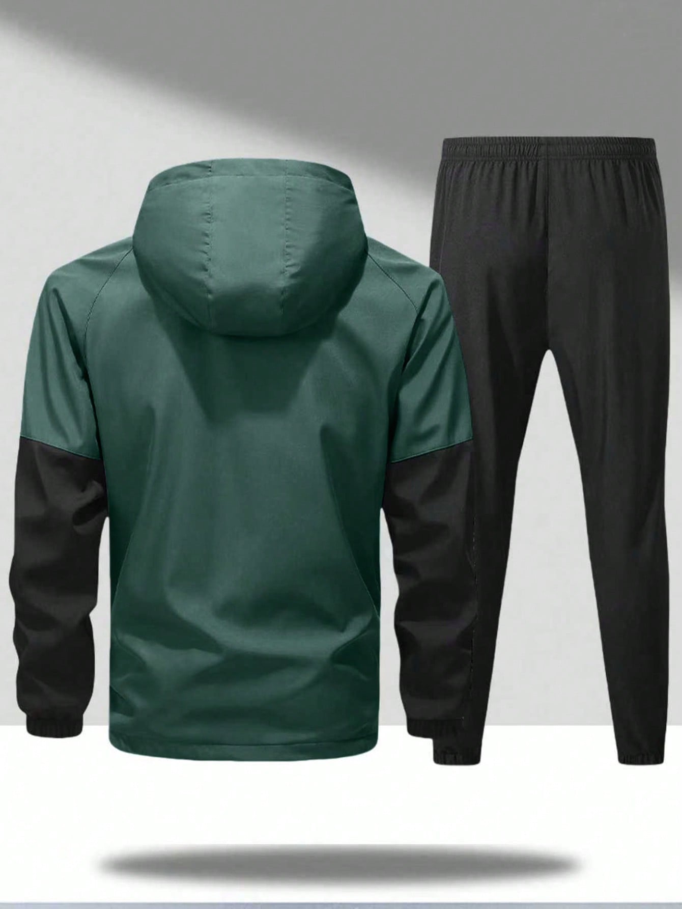 طقم رياضي مقاوم للرياح وقابل للتنفس للرجال، جاكيت...