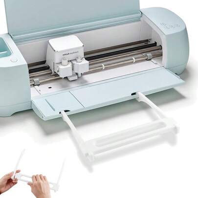 1 set Bandeja de extensión compatible con Maker 3/Maker y Explore Air/2/3, Alfombrilla de corte de 12x12 Soporte para la serie Maker y Explore Air, Extensor de bandeja compatible con la alfombrilla