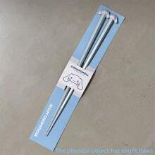 (Authorized) Sanrio 2pcs Hello Kitty Chopsticks, Yuguigou New Single Pack For Home Use, Meileti Split Meal Anti Slip Couple Cartoon High Appearance, Suitable For Family Travel And Dining (Slight Difference Between The Actual Product And The Picture)