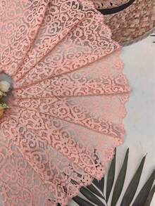 90cm/1 Stück weiches elastisches Spitzenband, hautfreundlich & atmungsaktiv, geeignet für Bekleidung, Ausschnitte, Manschetten, Rocksäume, Unterwäsche, Westen, Hochzeitskleider, Röcke, Schuhe, Hüte, Bettwäsche, Dekorationen, Heimtextilien, Haaraccessoires, Schmuck, Handschuhe, Vorhänge, Spielzeug, Blumenverpackung und Basteleien