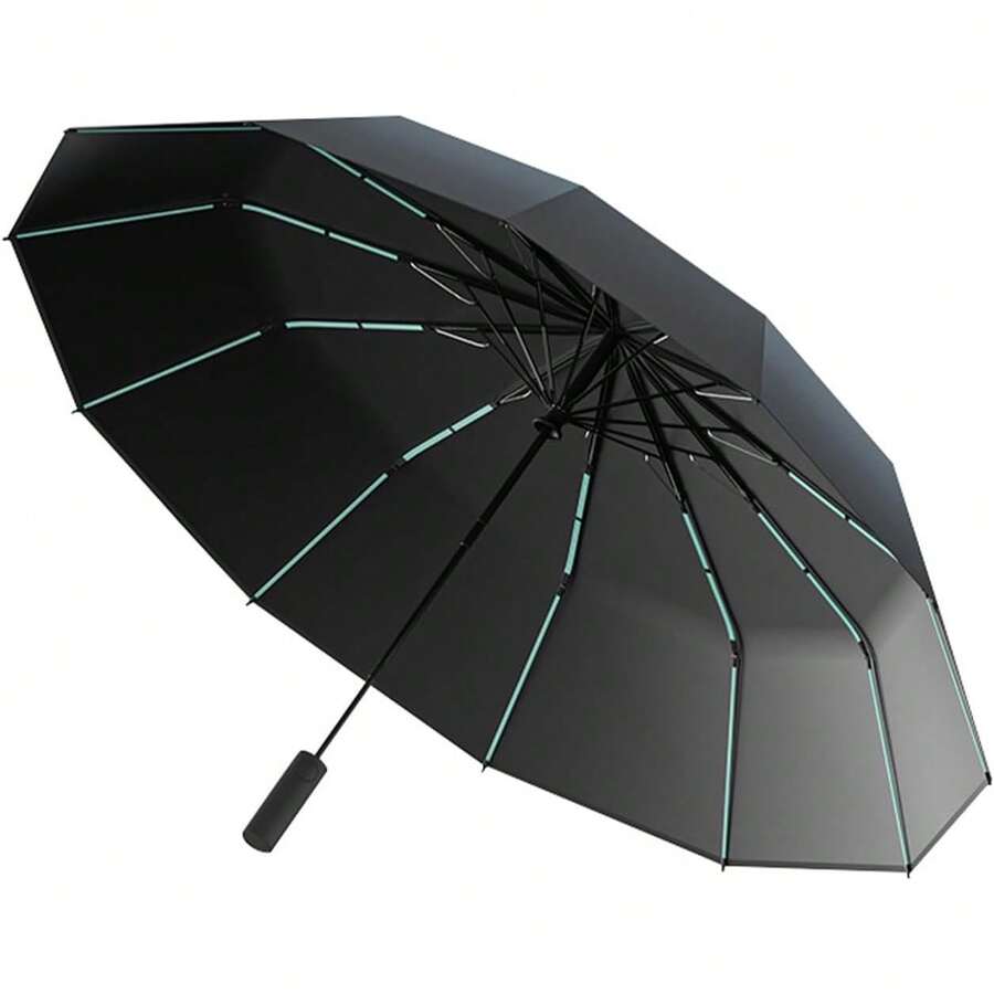 Umbrellas And Rain Hat Umbrellas - Black - View 1