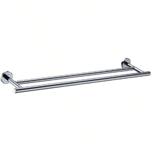 Gatco 4244 Latitude II 24" Double Towel Bar Chrome