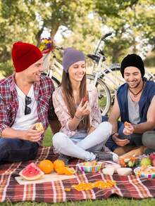 Bộ 6 mũ len unisex cho nam và nữ, mũ len mùa đông, mũ trượt tuyết, mũ ngư dân cho nam nữ, quần áo mùa đông, mùa hè, đi biển, ngày lễ. - A - Xem 3