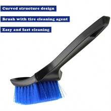 CZ Cleaning Brush Carpet Brush Scrub Brush For Floor Mats Cleaning Brush For Car Interior And Tire Blue 21 Cm X 5cm X 2.6 Cm/8.2721 8502 - Style 1 - View 6