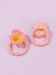 زوج من أربطة الشعر الحمراء الأنيقة والحيوية والجميلة متعددة الاستخدامات للنساء، مناسبة لمناسبات متنوعة، حاملات ذيل الحصان، أربطة الشعر، أشرطة المطاط للشعر، حبال الشعر