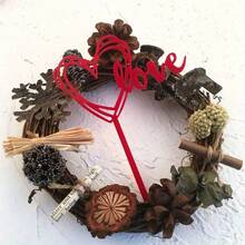 10/50pcs/Set Heart Flag Cake Toppers, Acrylic Letter Cake Flags In Gold & Silver, Cake Decorations For Birthday Party, Wedding, Valentine''s Day, Disposable Party Supplies - Multicolor - View 10