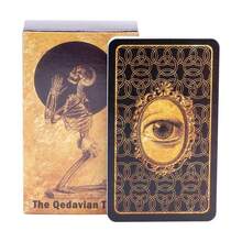 ​Premium Quality Illustrated Tarot Set With 78 Cards And Distinctive Character Designs For Enthusiasts And Collectors