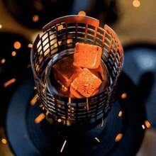 Hookah Carbón De Viento Cubierta Con HMD Hueco Anti Escaldado Parabrisas De Metal Hookah Bowl Pantalla Accesorios Hookah Para Charcoal Holder Pantalla Sistema De Gestión De Calor Color : Black - Negro - Ver 3