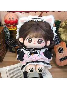 دمية لينة 20 سم مع هيكل عظمي قابل للوضع والتصوير، هدية عيد ميلاد مثالية، هدية للأصدقاء - متعدد الألوان - مشاهدة 4