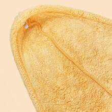 Miniso Disney Winnie The Pooh Fluffy Season Thickened Antibacterial Hair - Drying Cap, 7A - Level Antibacterial Material, Quick - Drying Winnie(1 PC)