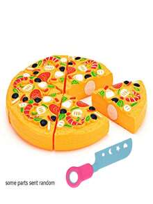 Brinquedos de Faz de Conta para Crianças, Utensílios de Cozinha, Panela, Frigideira, Tigela, Pratos, Brinquedos de Casa de Bonecas, Brinquedos de Simulação de Cozinha, Brinquedos de Cortar Pizza, Jogos de Cozinha, Acessórios de Cozinha, Conjuntos de Ferramentas de Alimentação para Crianças, Presentes de Páscoa, Aniversário, Dia das Crianças, Halloween, Natal para Crianças