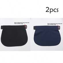 1pc/2pcs Maternity Waistband Extender, Elastic Waist Extender For Pregnant Women, Adjustable Pants Extender Buckle, Unisex - Multicolor - View 23