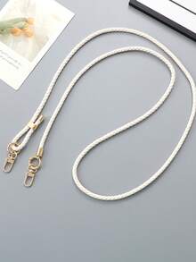 Nueva cadena ajustable de cuerda trenzada para cruzar el Body, cadena de repuesto para bolsos, llaveros, cordón multiusos para teléfono