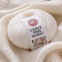 6pcs/Pack Soft Bamboo Fiber Yarn - 300g, Breathable & Comfortable, Ideal For Crocheting, Knitting T-Shirts, Shawls, Scarves, Sweaters, Jackets, Hats, Cardigans And Accessories, Suitable For Spring, Summer, Autumn, Handcraft Essentials | Soft & Smooth Yarn | Available In Multiple Color Combinations - 6-pack - View 9