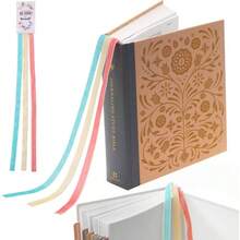 Bible Bookmark Set, 3 Pack, Ribbon Bookmarks, Pastel Colors, Fabric