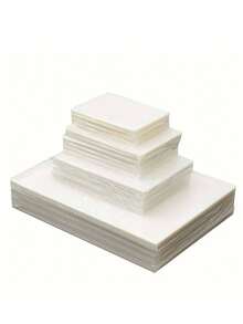 100 piezas de película laminadora térmica de 2R, 3R, 4R, 5R, 70 micras para laminación de fotos/archivos/tarjetas/imágenes con bolsa laminadora y laminadora en caliente