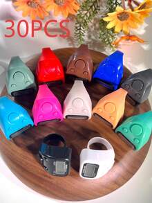 LED Finger Ring Counter, Elastic Ring Counter With Digital Display, Electronic Hand Tally Counter, Counting Ring Counter, Counting Clicker For Warehouse Inventory - Multicolor - View 30