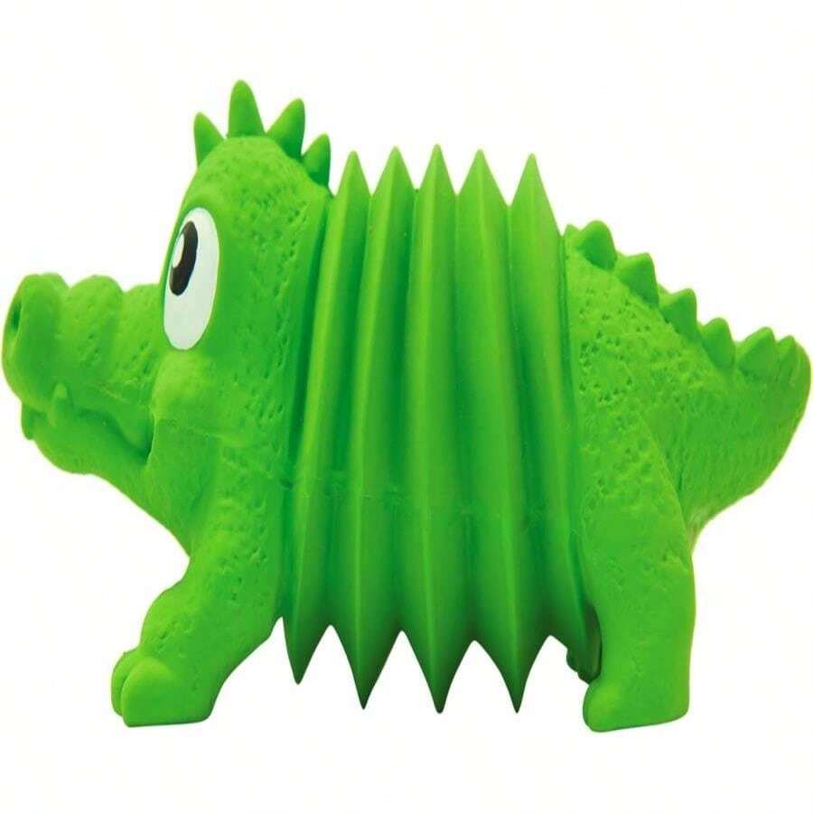 Outward Hound Tootiez Sheep Grunting Latex Rubber Dog Toy, Small - MàuC - Xem 1