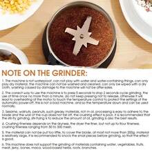 High Power Electric Coffee Grinder, Multi-Function Kitchen Grain Nut Bean Spice Grinder, Household Coffee Grinder