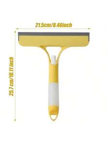 3 In 1 Window Cleaning Scraper, 2025 New Shower Glass Scraper, 3 In 1 Spray Function, Glass Door And Window Glass, Mirror Scraper, Brush. Universal Window Cleaning Tool - Multicolor - View 8