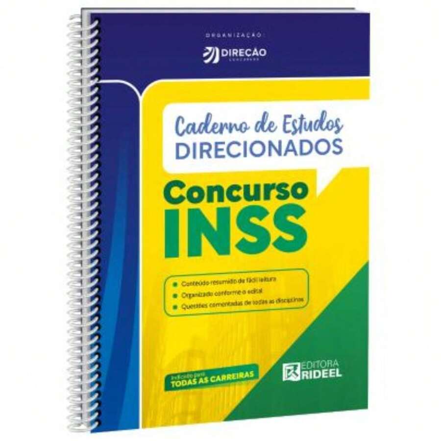 Caderno de Estudos direcionados Concurso INSS